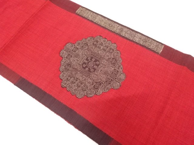 JAPANESE KIMONO / TSUMUGI 更KIMONO FOR SUMMER PATTERN WEAVING NAGOYA OB